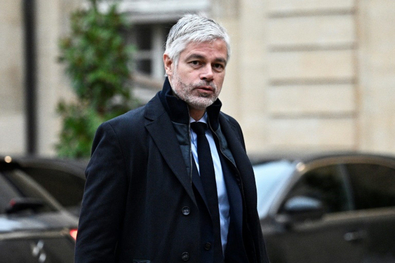 Laurent Wauquiez, président du groupe LR à l'Assemblée nationale, le 26 novembre 2024 à Paris © JULIEN DE ROSA