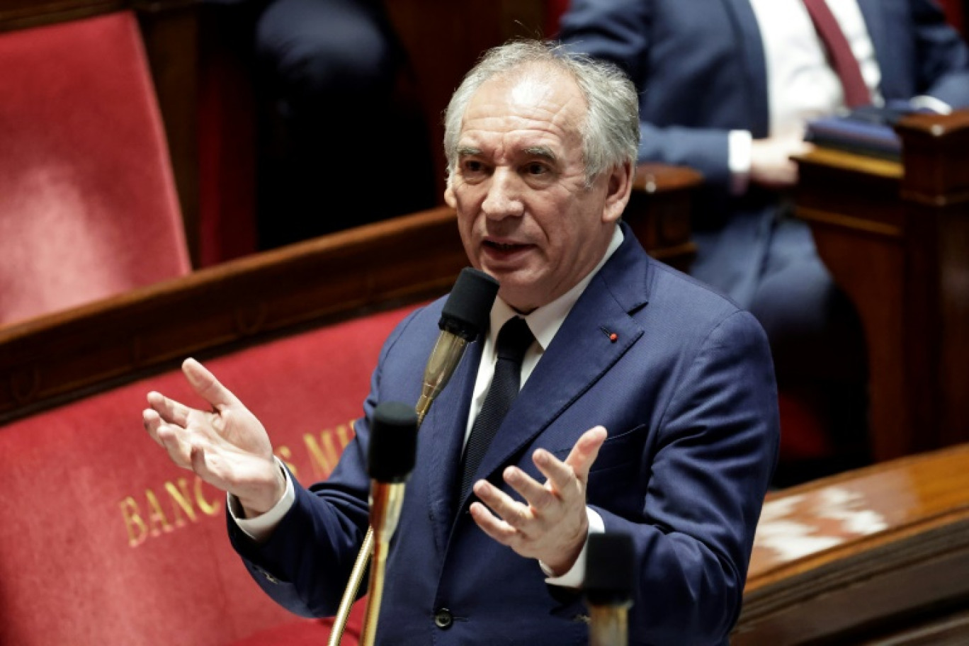 Le Premier ministre François Bayrou lors d'une séance de questions au gouvernement à l'Assemblée nationale, le 17 décembre 2024 à Paris © STEPHANE DE SAKUTIN