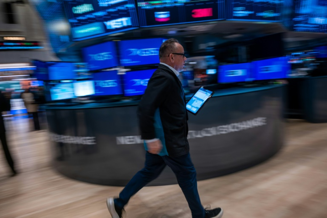 Le parquet du New York Stock Exchange © SPENCER PLATT