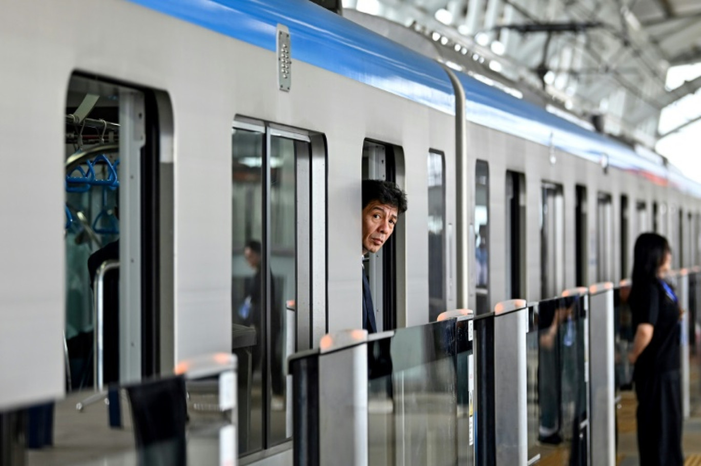 Dix-sept années après le lancement du projet, le métro de Ho Chi Minh-Ville a été inauguré le 22 décembre 2024 © Nhac NGUYEN