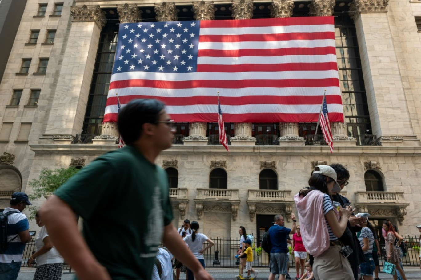 La façade du New York Stock Exchange © SPENCER PLATT