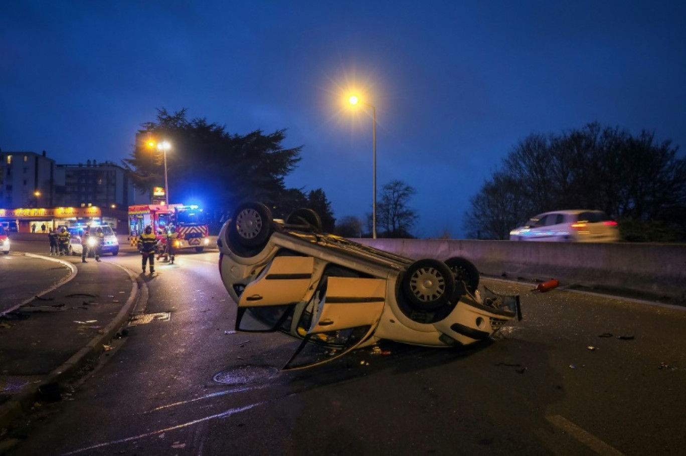 Près de la moitié des Français craignent un accident de la route lié à l'alcool le soir du réveillon du 31 décembre © GUILLAUME SOUVANT