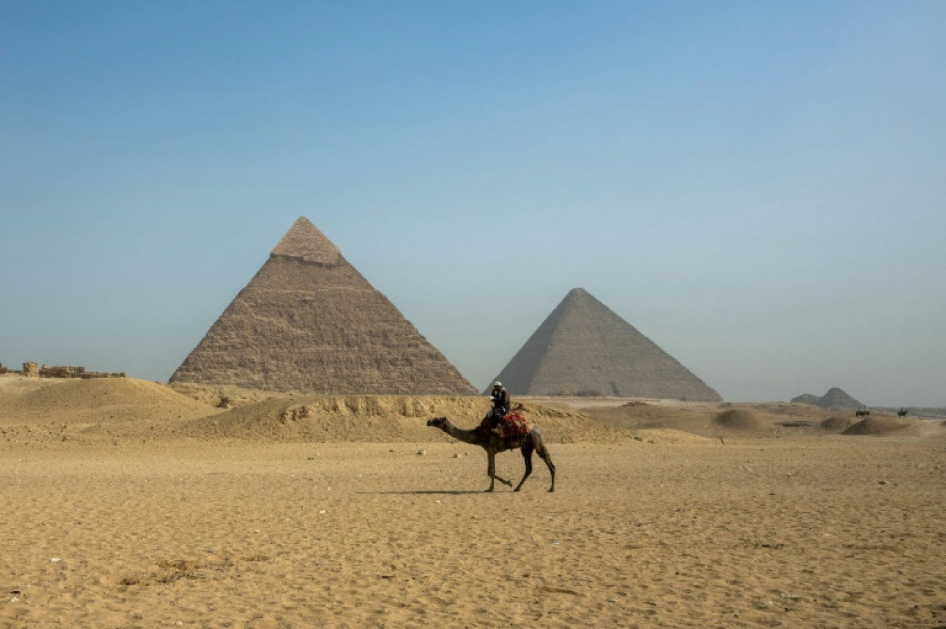 Un sarcophage égyptien découvert par des équipes françaises © Jewel SAMAD