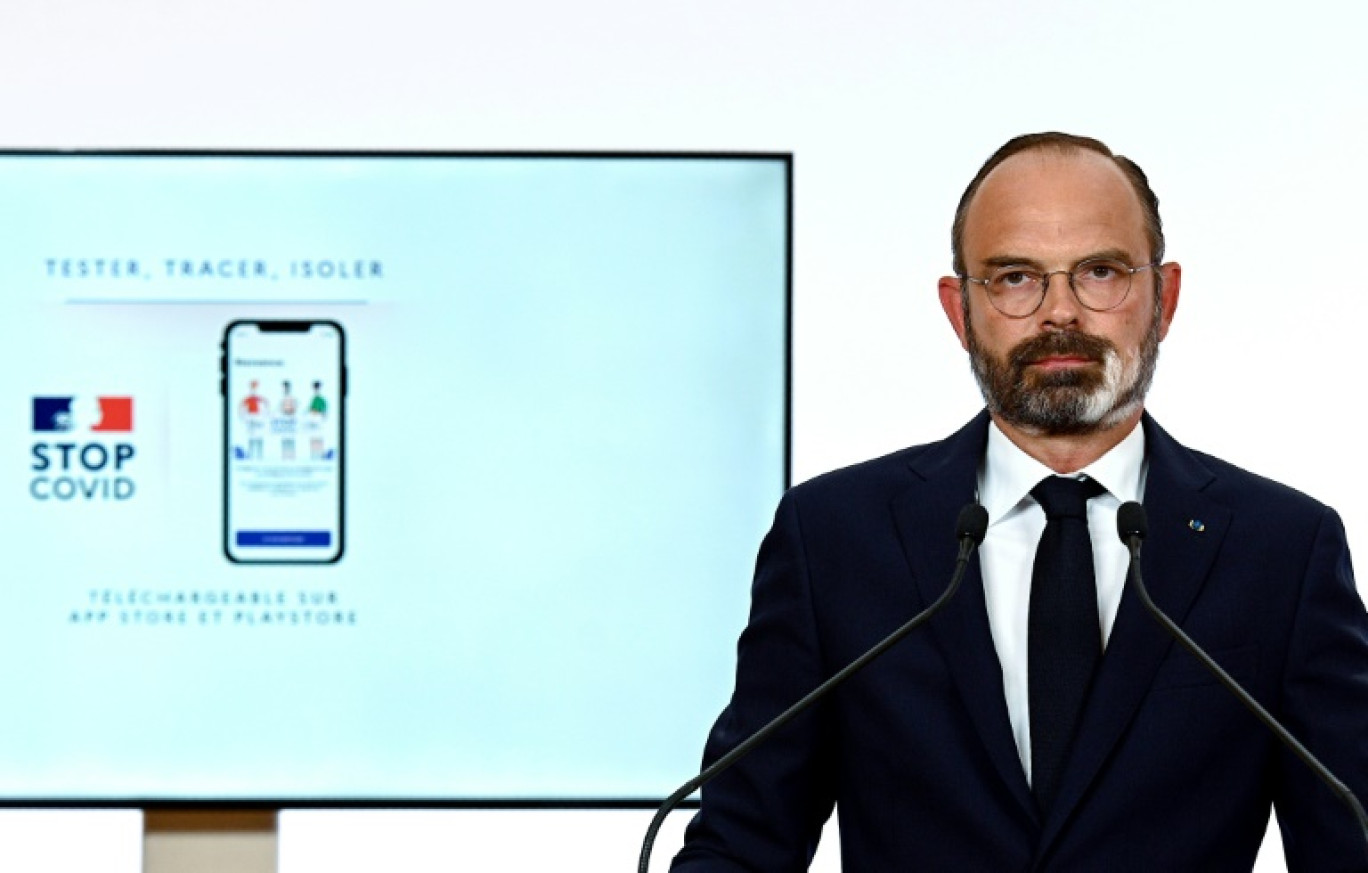 Édouard Philippe, alors Premier ministre, le 28 mai 2020 à Paris © Philippe LOPEZ