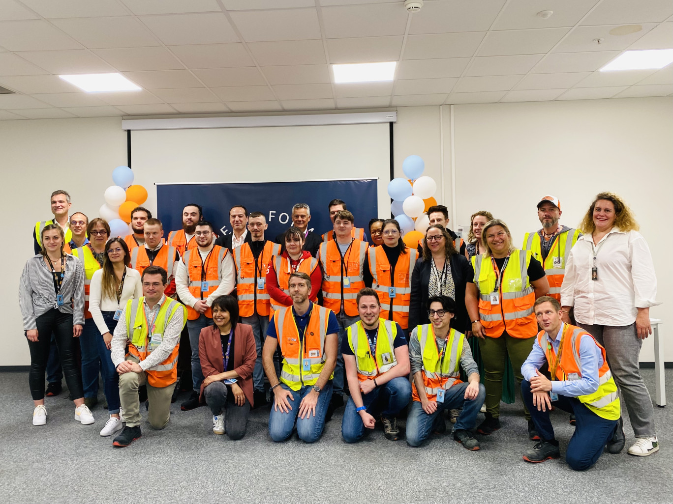 En juin dernier, Amazon a inauguré son premier Centre de formation des apprentis (CFA) au sein du site logistique de Boves. © Amazon