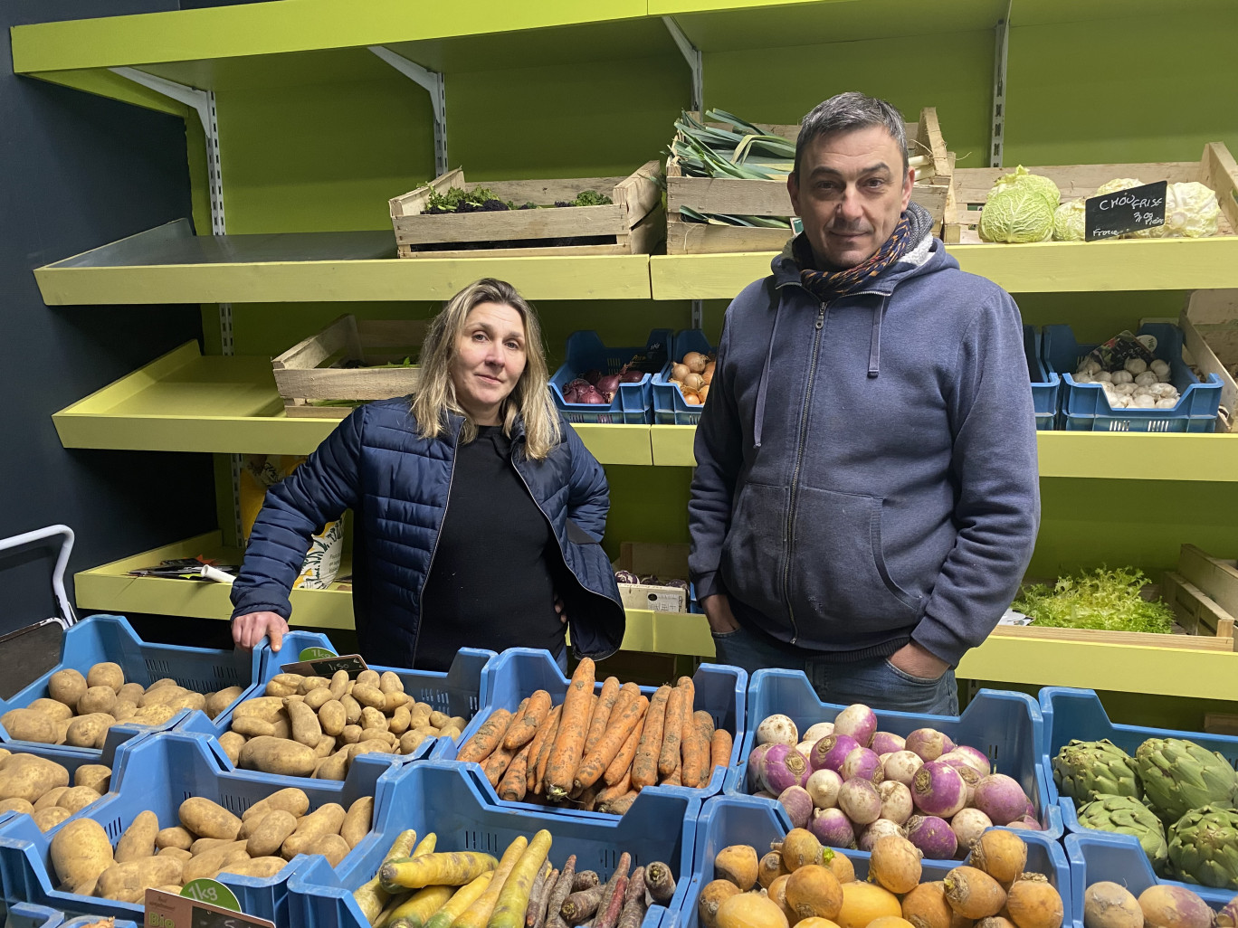 Le magasin est ouvert depuis août.