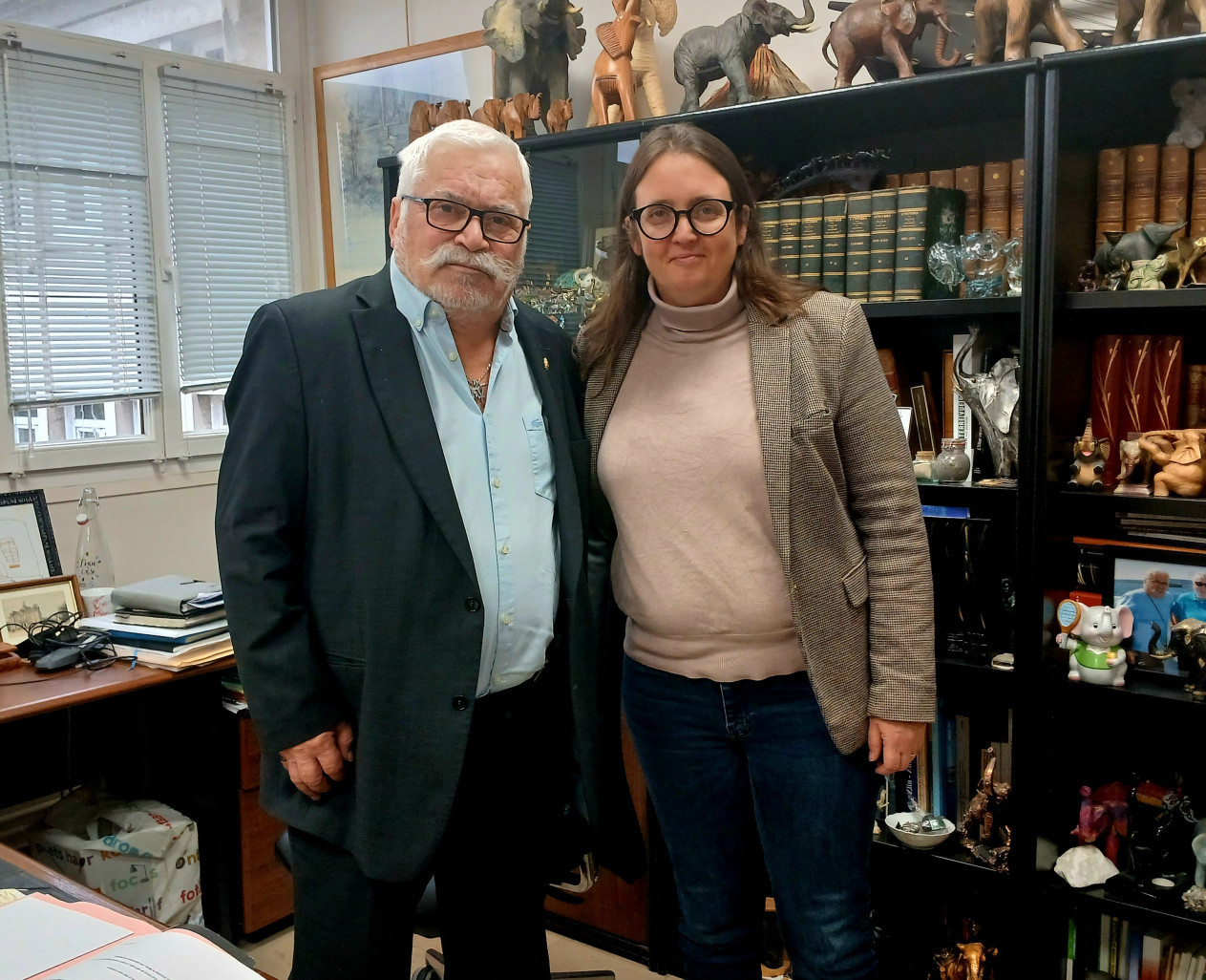 Jean-Claude Villemain et Sophie Dhoury-Lehner. (c)Ville de Creil