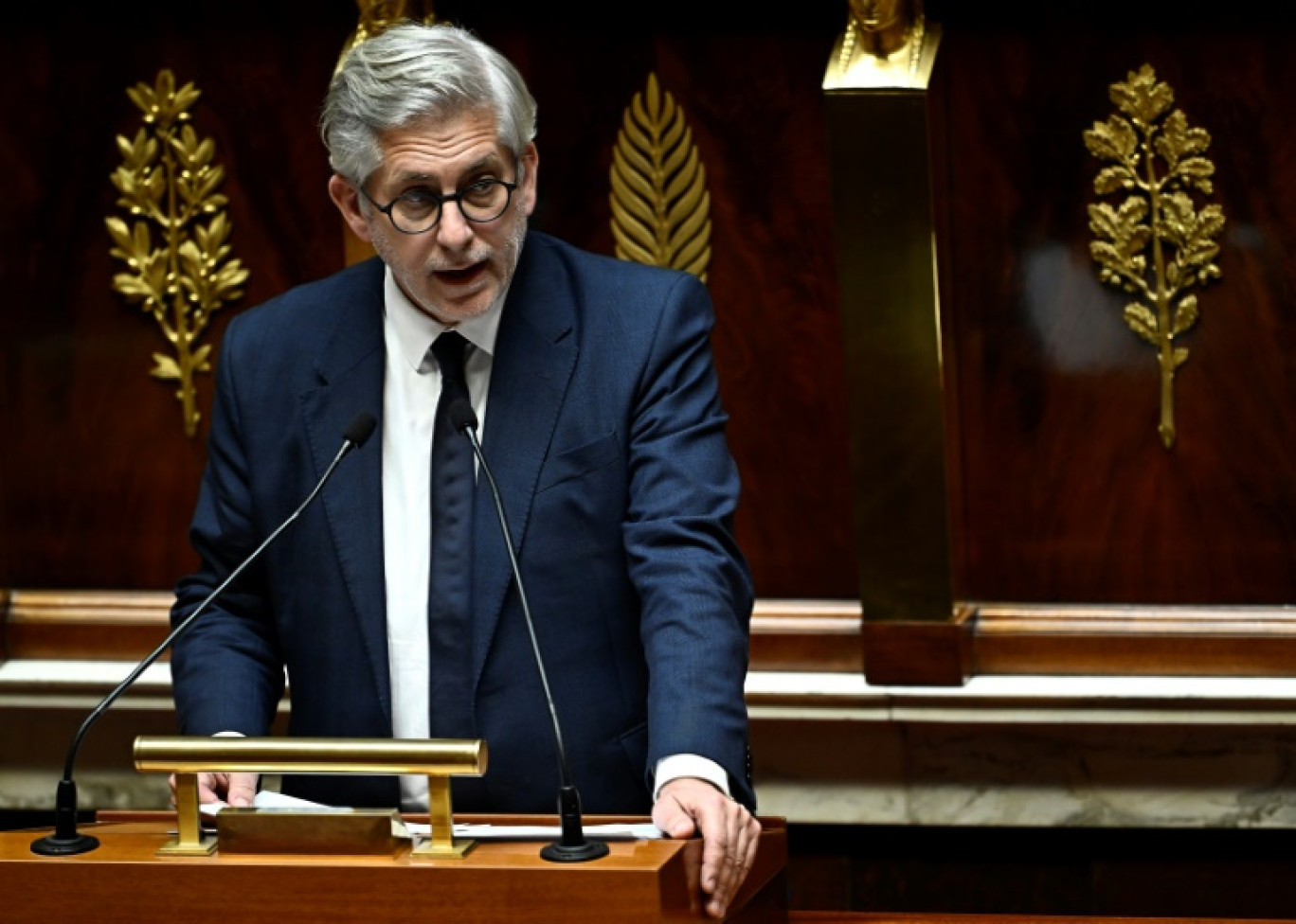 L'ancien ministre de la Santé Frédéric Valletoux, à l'Assemblé nationale le 21 octobre 2024 © JULIEN DE ROSA