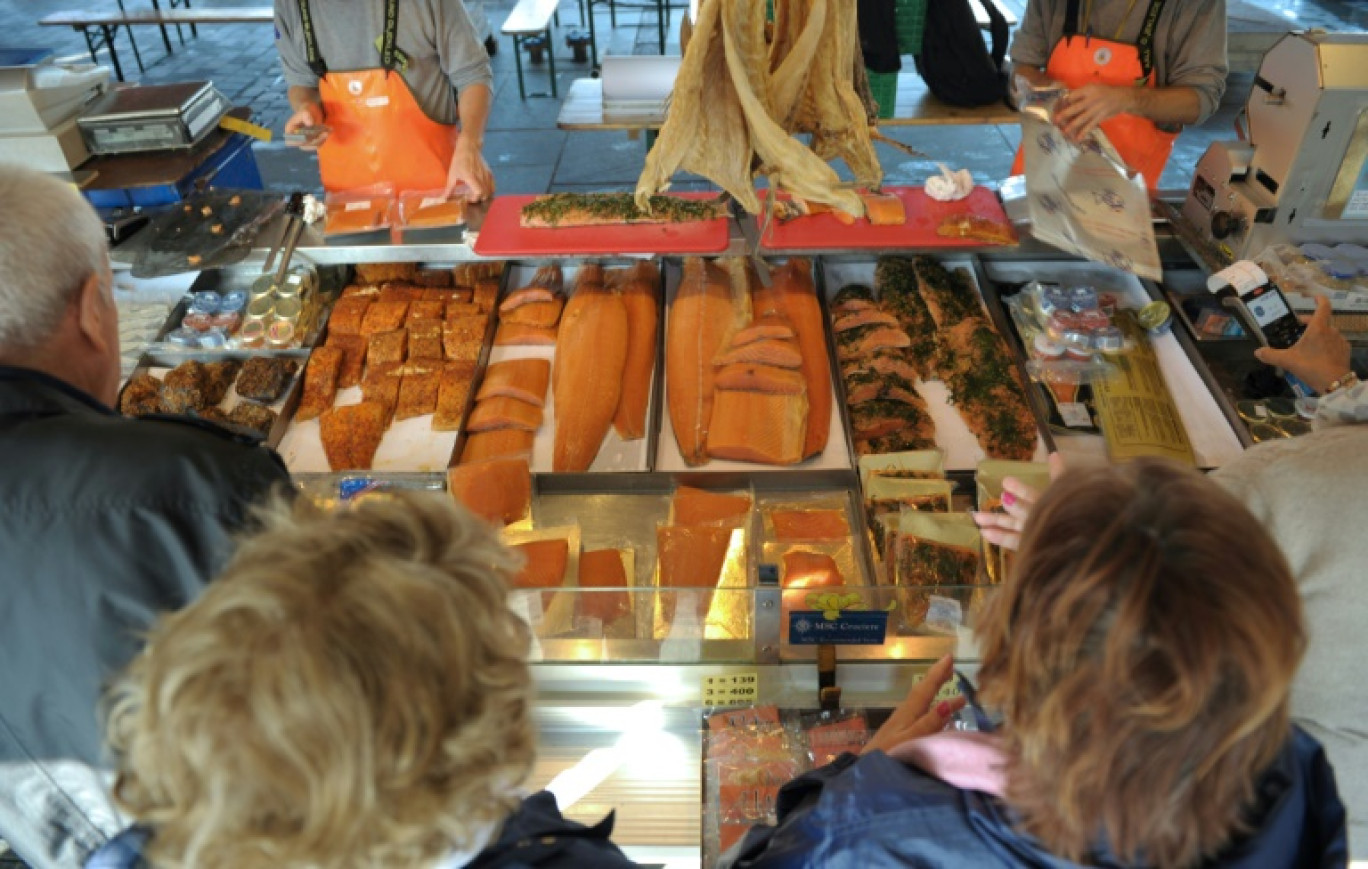 Les Français ont acheté davantage de foie gras et de poissons fumés qu'un an plus tôt en amont des fêtes de fin d'année 2024 © ERIC PIERMONT