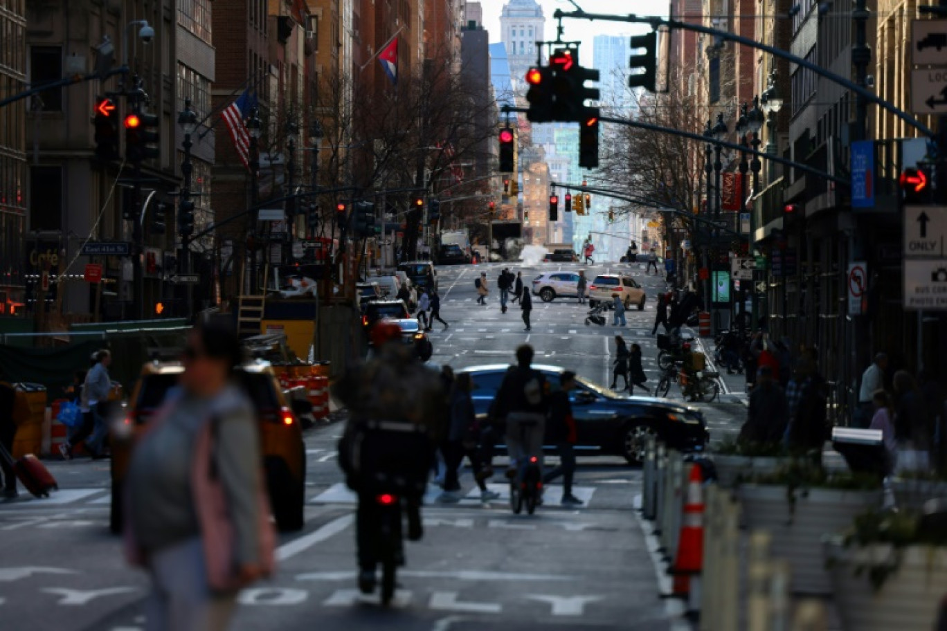 L'avenue Lexington à Manhattan (New York), le 30 décembre 2024 © CHARLY TRIBALLEAU