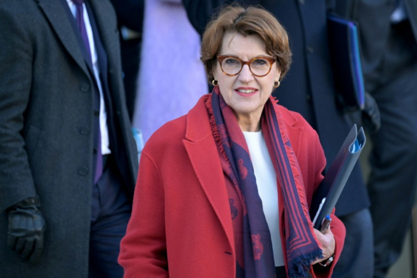 La ministre de l'Agriculture Annie Genevard, à Paris le 3 janvier 2025. © Bertrand GUAY