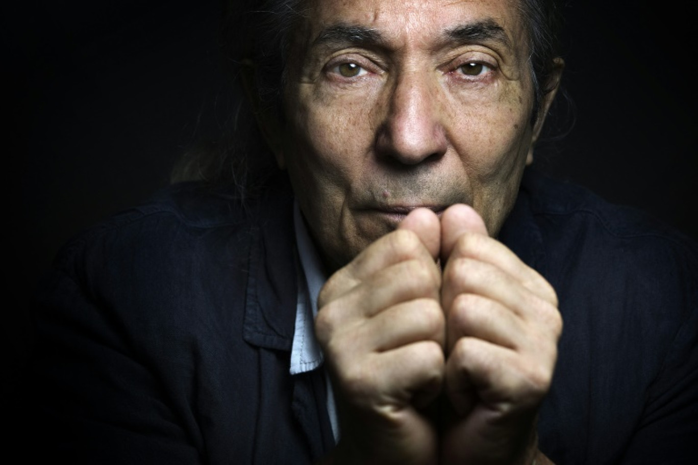 L'écrivain franco-algérien Boualem Sansal le 4 septembre 2015 à Paris © JOEL SAGET