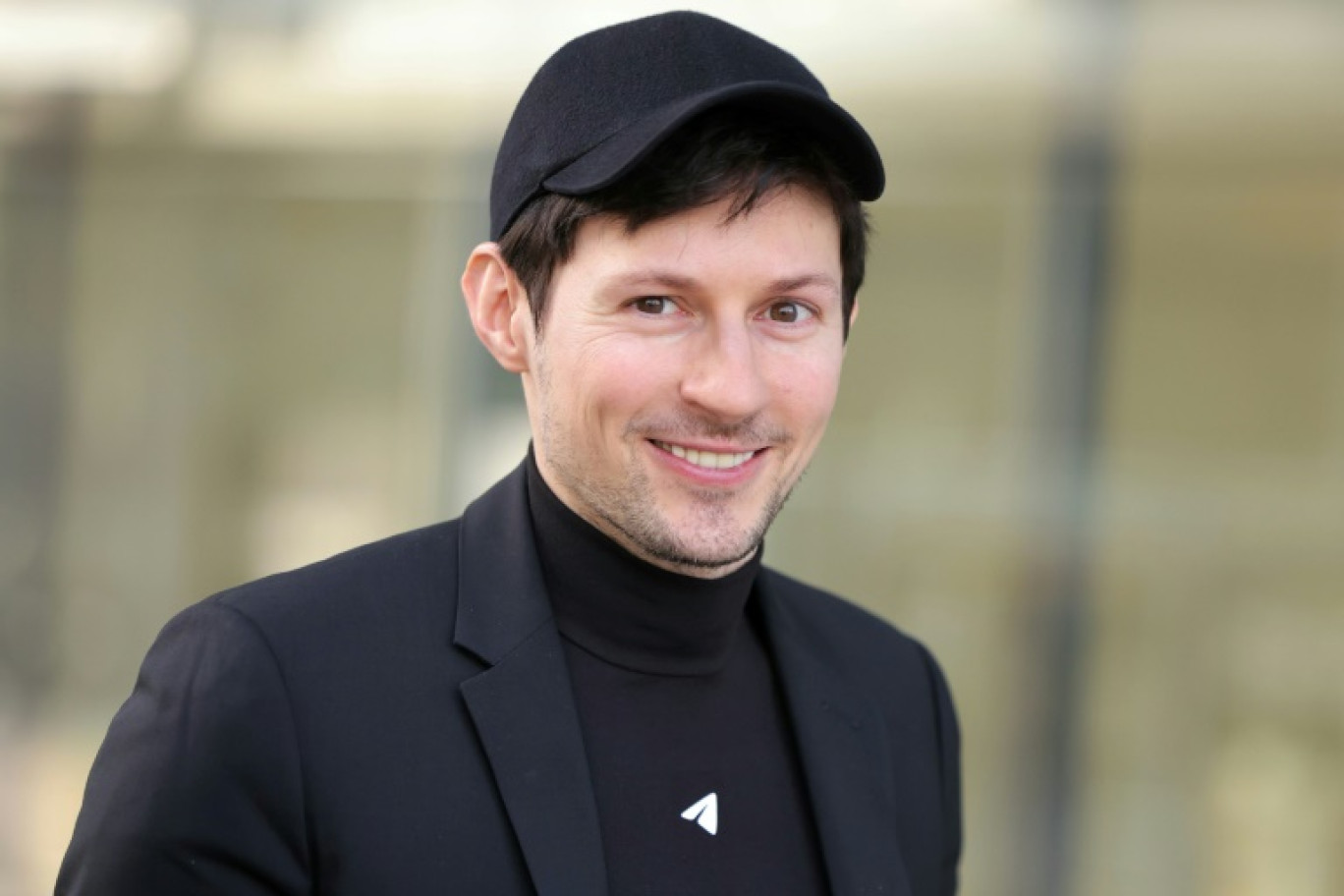 Pavel Durov, fondateur et patron de l'application Telegram, peu avant son audition le 6 décembre 2024 à Paris © Thomas SAMSON