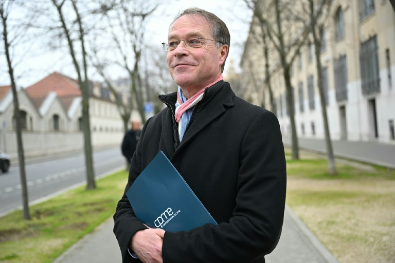 Le président de la Confédération des petites et moyennes entreprises (CPME), François Asselin, passe la main après dix ans de mandat © Bertrand GUAY