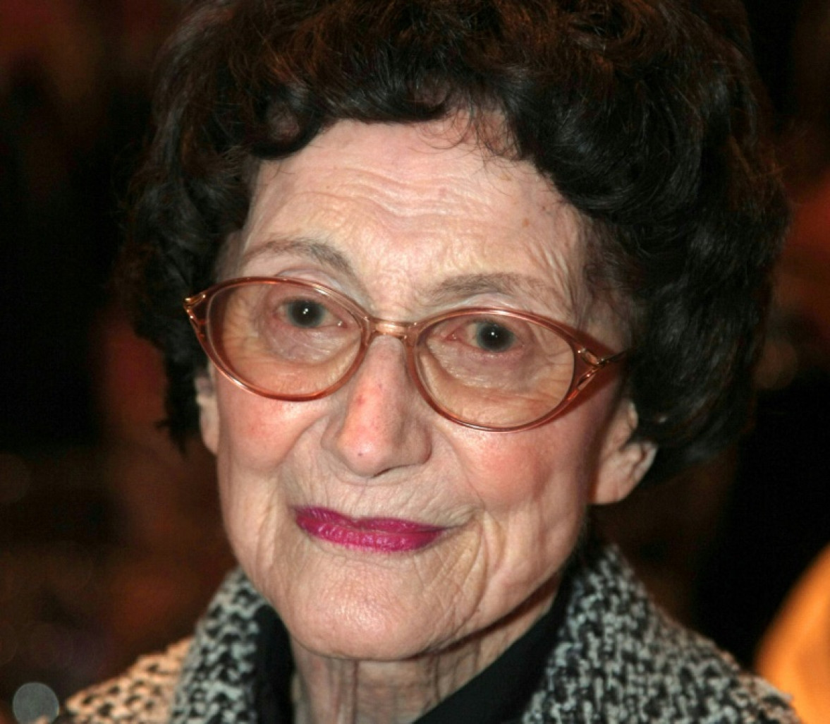 La générale Valérie André, première femme pilote d'hélicoptère dans l'armée française, le 12 janvier 2009 à Paris © JACQUES DEMARTHON