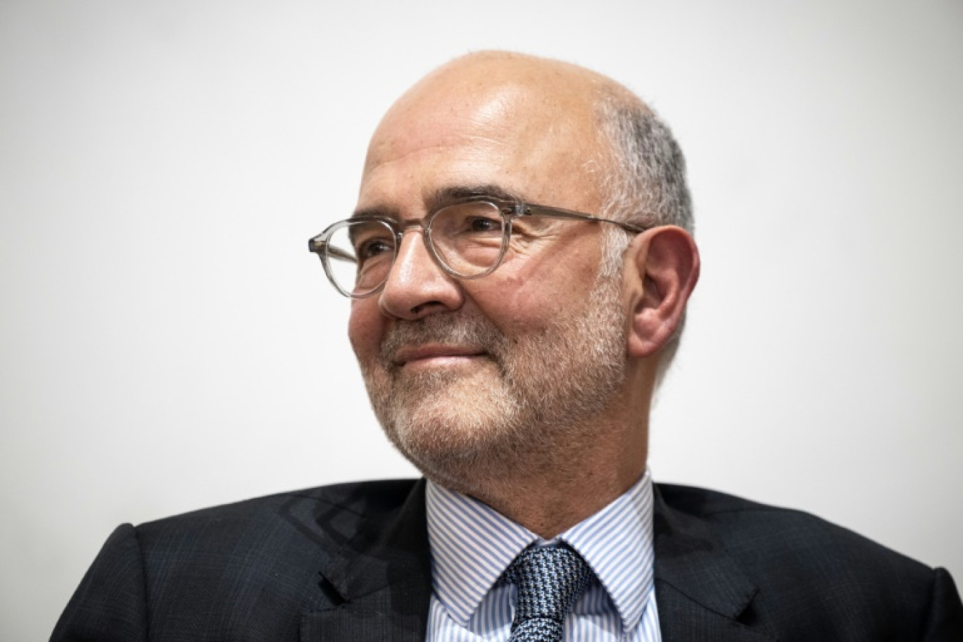 Le premier président de la Cour des comptes, Pierre Moscovici, lors d'une interview à l'AFP, à Toulouse le 16 octobre 2024. © Lionel BONAVENTURE