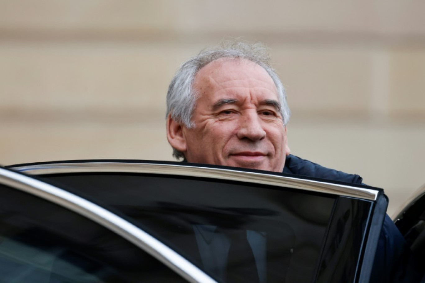 Le Premier ministre François Bayrou quitte l'Elysée après le Conseil des ministres, le 22 janvier 2025 à Paris © Ludovic MARIN