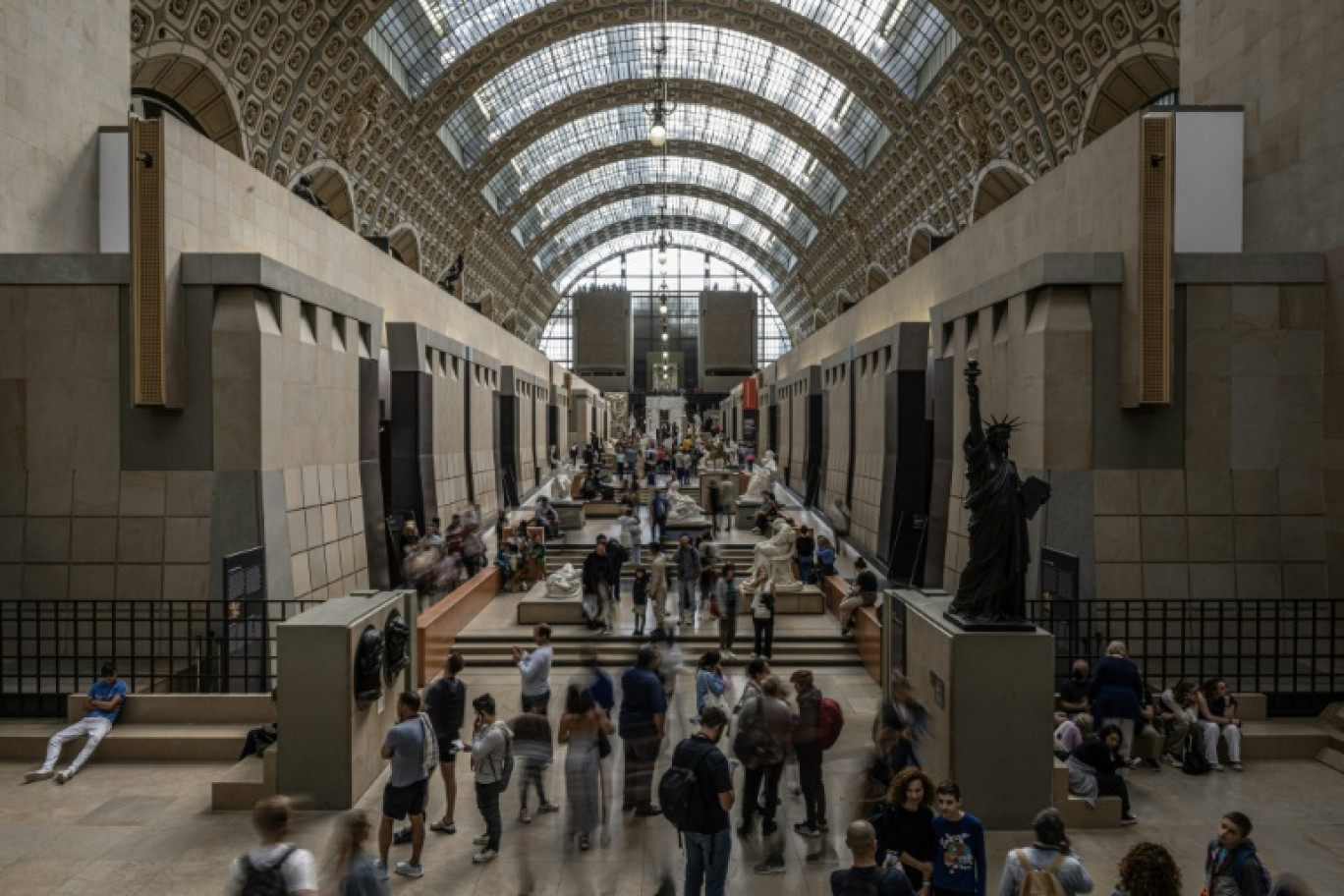 Le musée d'Orsay le 30 août 2023, à Paris © MIGUEL MEDINA