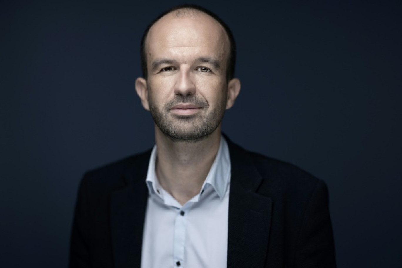 Manuel Bompard, coordinateur national de LFI, à Paris, le 27 juin 2024 © JOEL SAGET