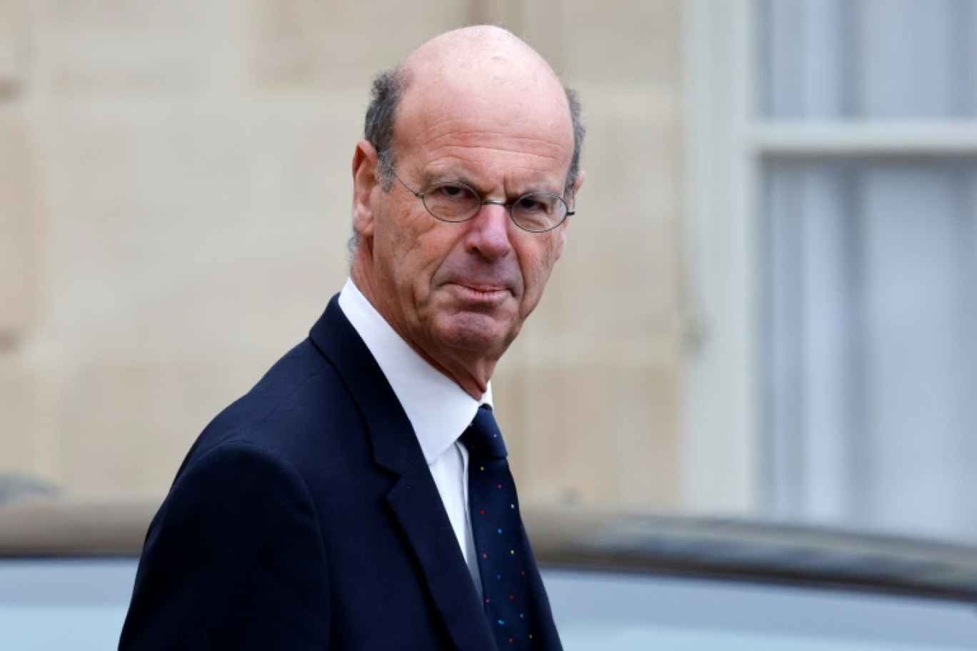 Le ministre de l'Economie, Eric Lombard, à l'Elysée le 29 janvier 2025 © Ludovic MARIN