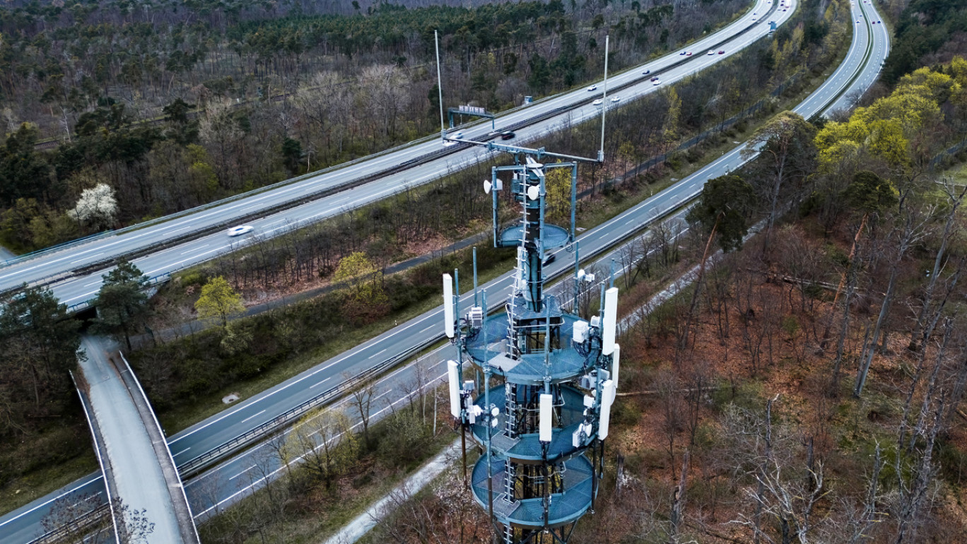 Le déploiement de la 5G nouvelle génération sur l’autoroute A4 et A320 à un rôle de prévention des risques. © Anselm.