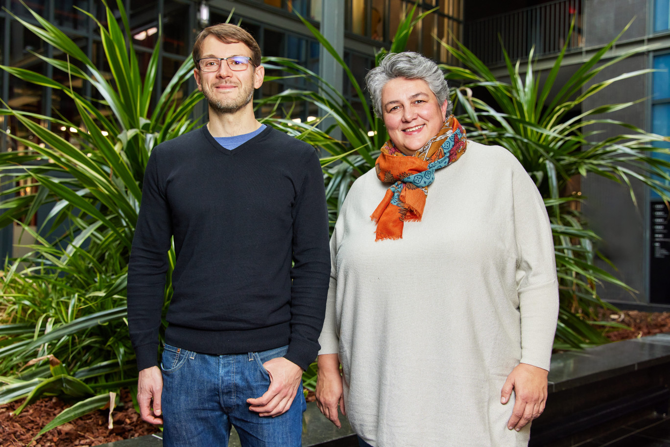 Pierre Galerneau et Laurence Joly, co-fondateurs de Diag n'Grow. ©Lena Heleta