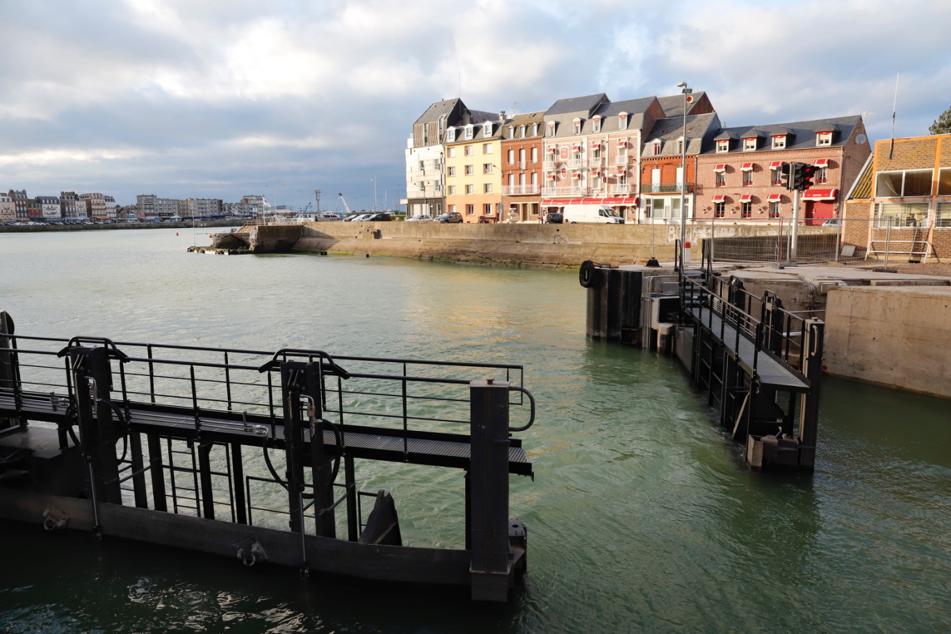 L'installation portuaire du Tréport compte 1000 emplois directs et indirects. © Département de la Seine-Maritime