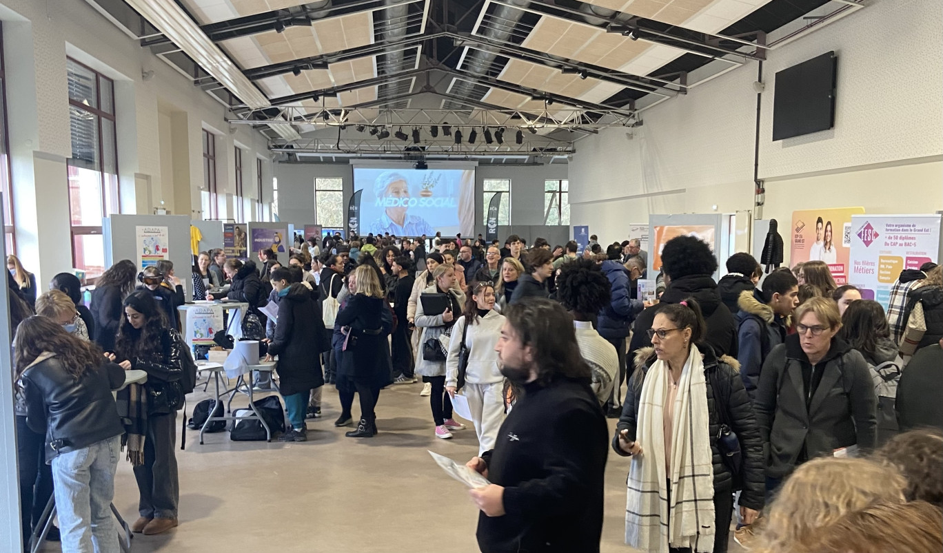 © IFP. La 3e édition de Test1Job, le 28 janvier à la salle des fêtes de Gentilly, a réuni 600 participants.