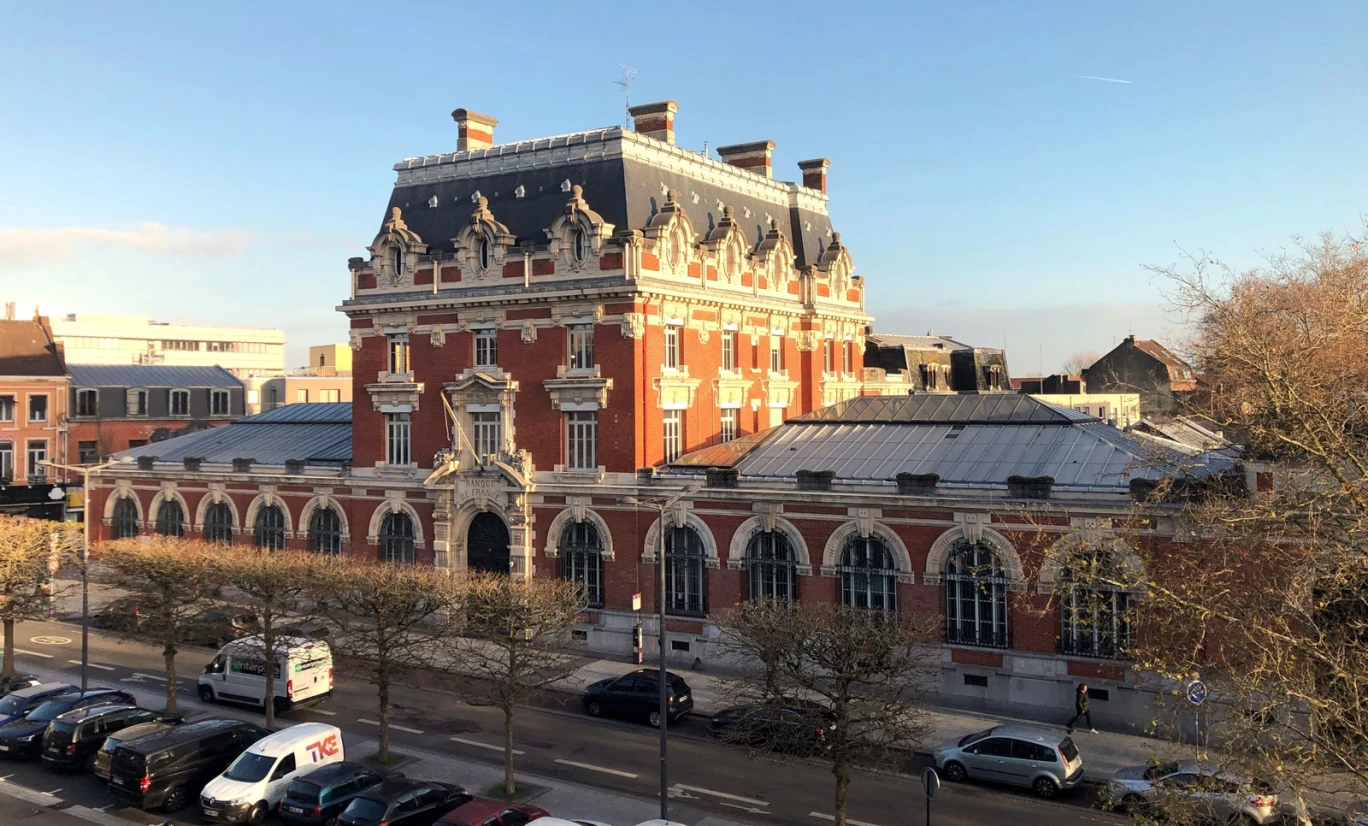 Le bâtiment de la Banque de France à Roubaix. ©Ville de Roubaix. 