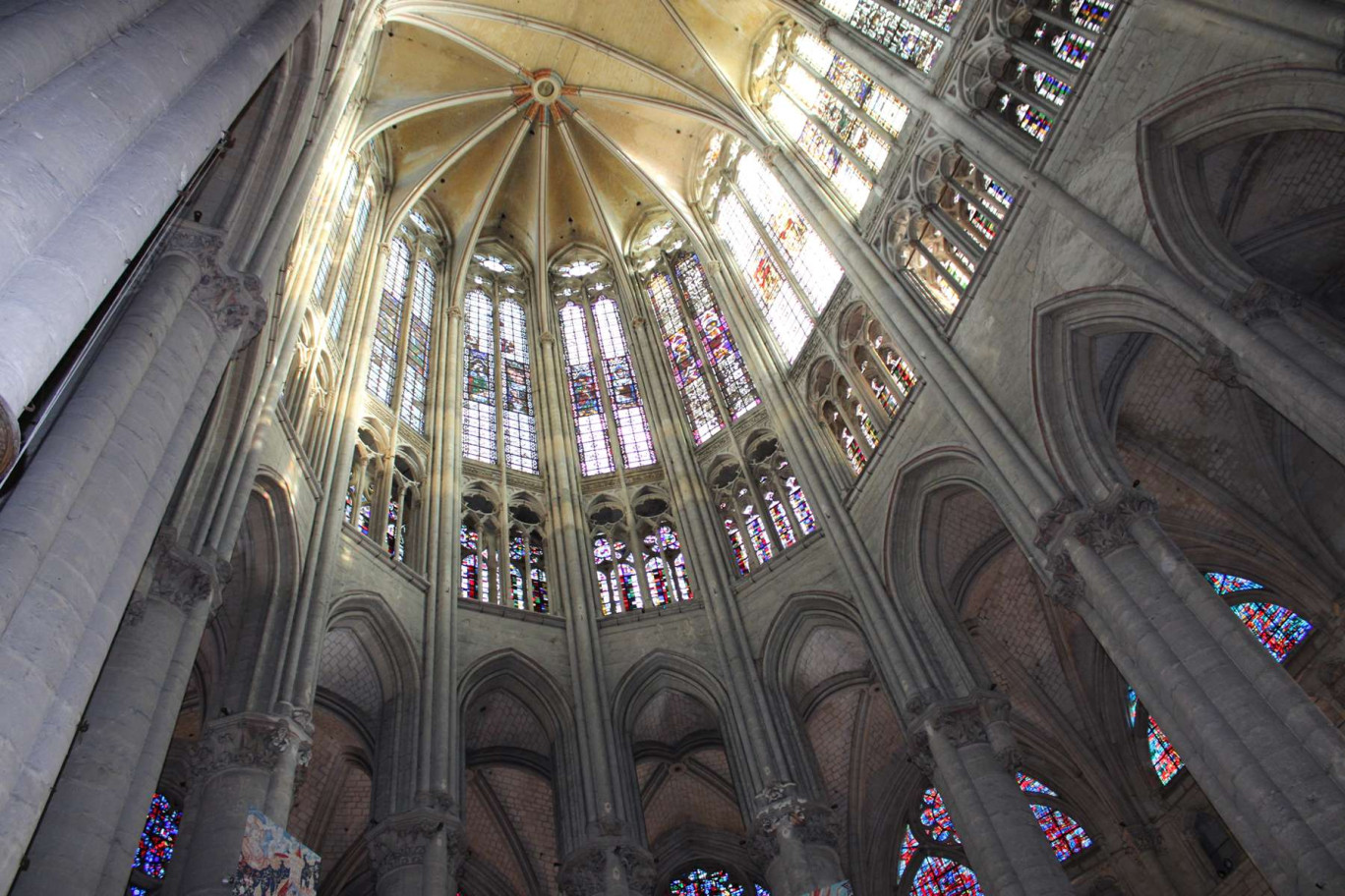 La cathédrale Saint Pierre de Beauvais est l'un des exemples les plus ambitieux de l'art gothique en France. © Virginie Kubatko