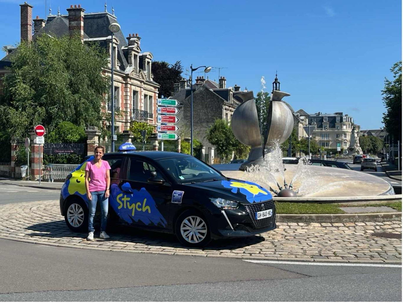 L'auto-école Stych a débarqué à Soissons. (c) Stych