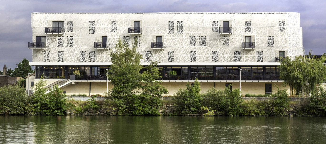 Le T'aim Hotel, situé à Margny-lès-Compiègne, est l'un des nouveaux lauréats du label Clef Verte. © T'aim Hotel