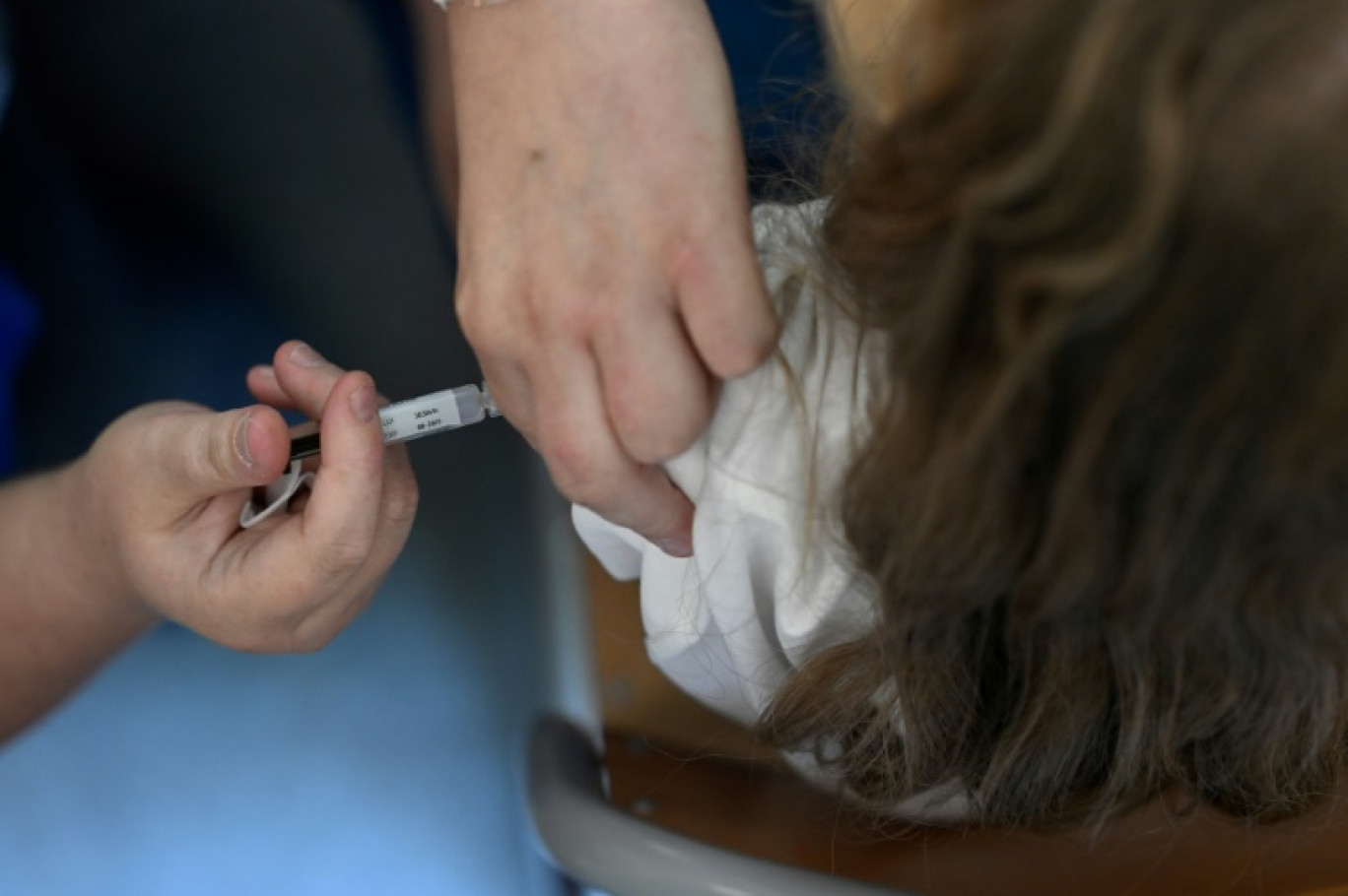 Face au cancer du col de l'utérus, la vaccination contre l'infection au papillomavirus -principale cause de la maladie - et le dépistage progressent doucement en France © Damien MEYER