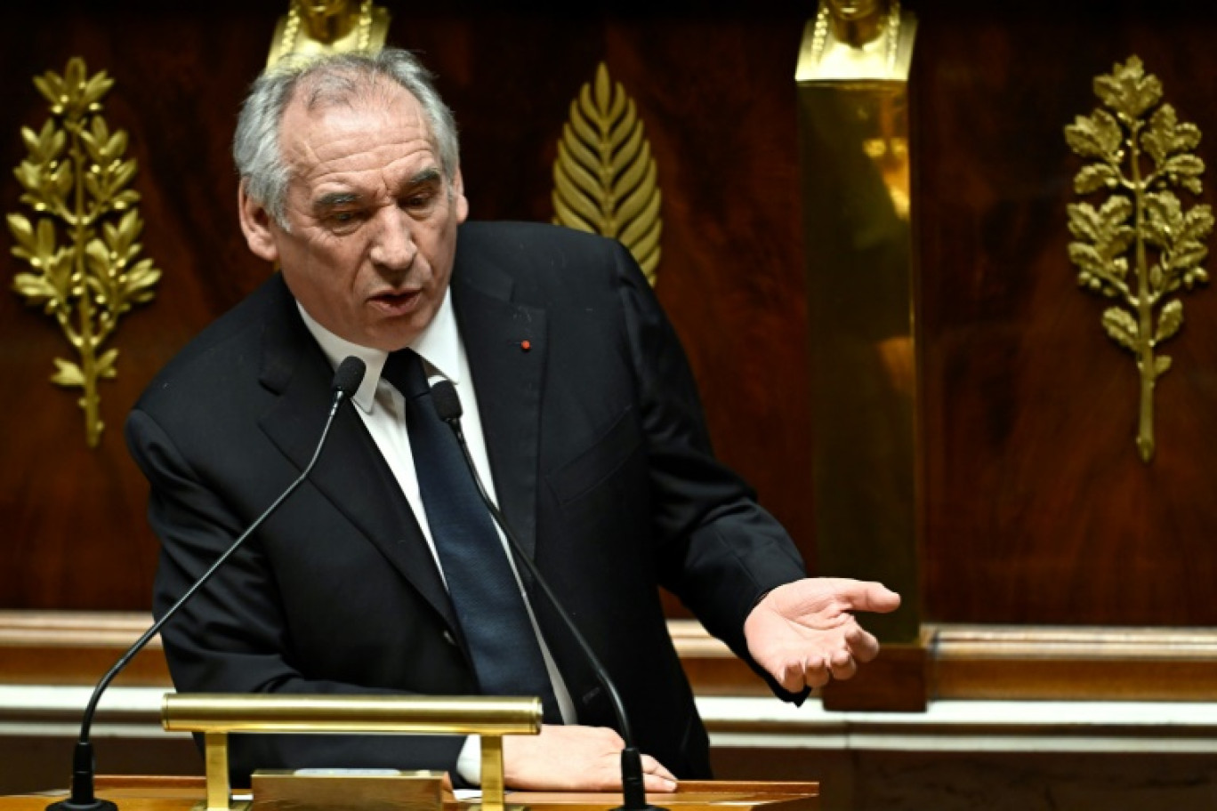 Le Premier ministre François Bayrou à l'Assemblée nationale, le 5 février 2025 à Paris © JULIEN DE ROSA