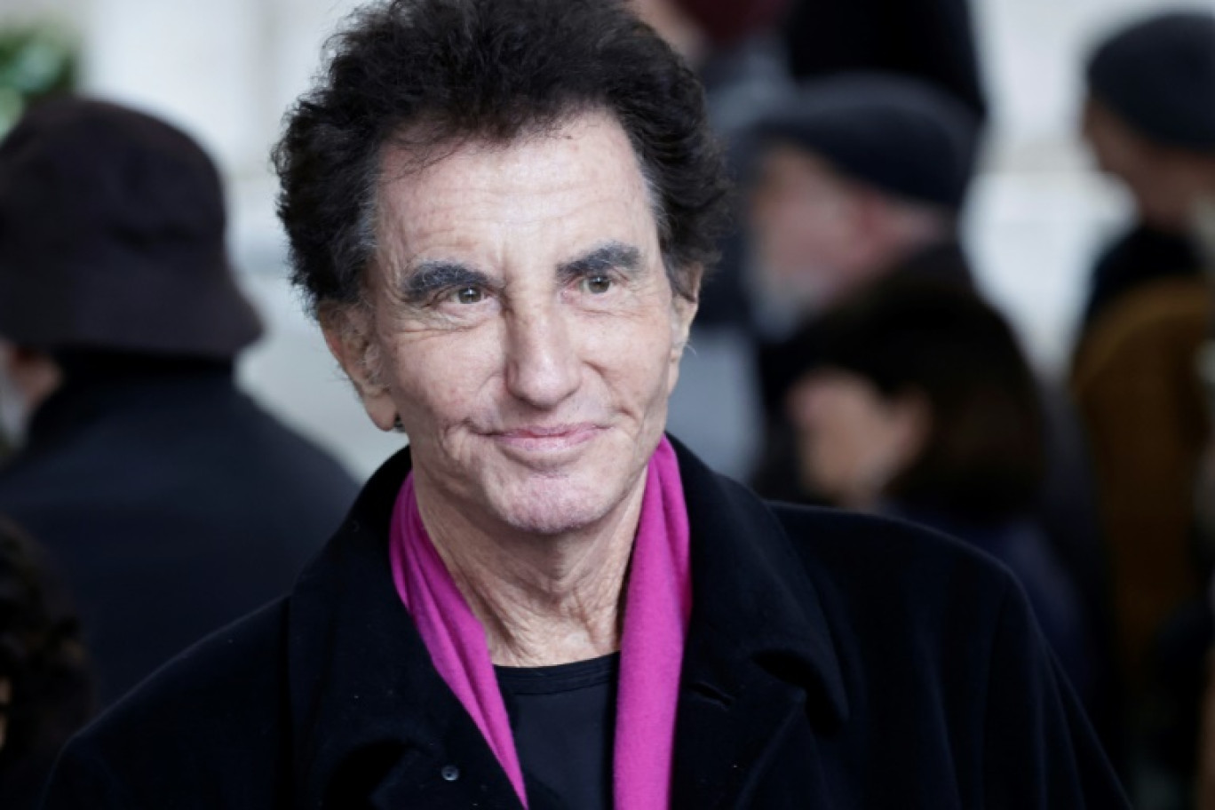 L'ancien ministre de la Culture et président de l'Institut du monde arabe Jack Lang aux obsèques de l'animateur TV et écrivain Frédéric Mitterrand à l'église Saint-Thomas-d'Aquin à Paris, le 26 mars 2024 © STEPHANE DE SAKUTIN