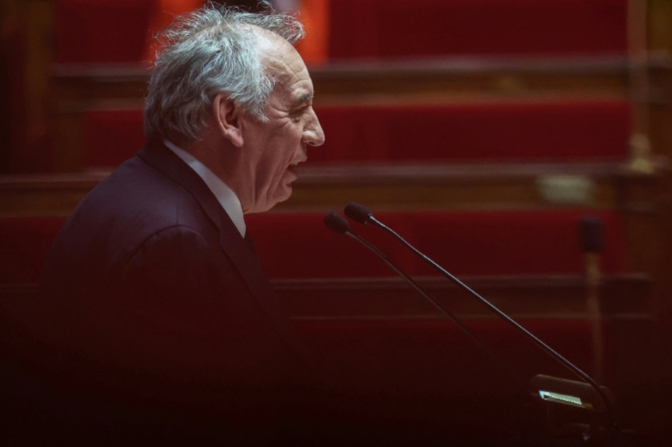 Le Premier ministre François Bayrou à l'Assemblée nationale à Paris, le 10 février 2025 © ALAIN JOCARD