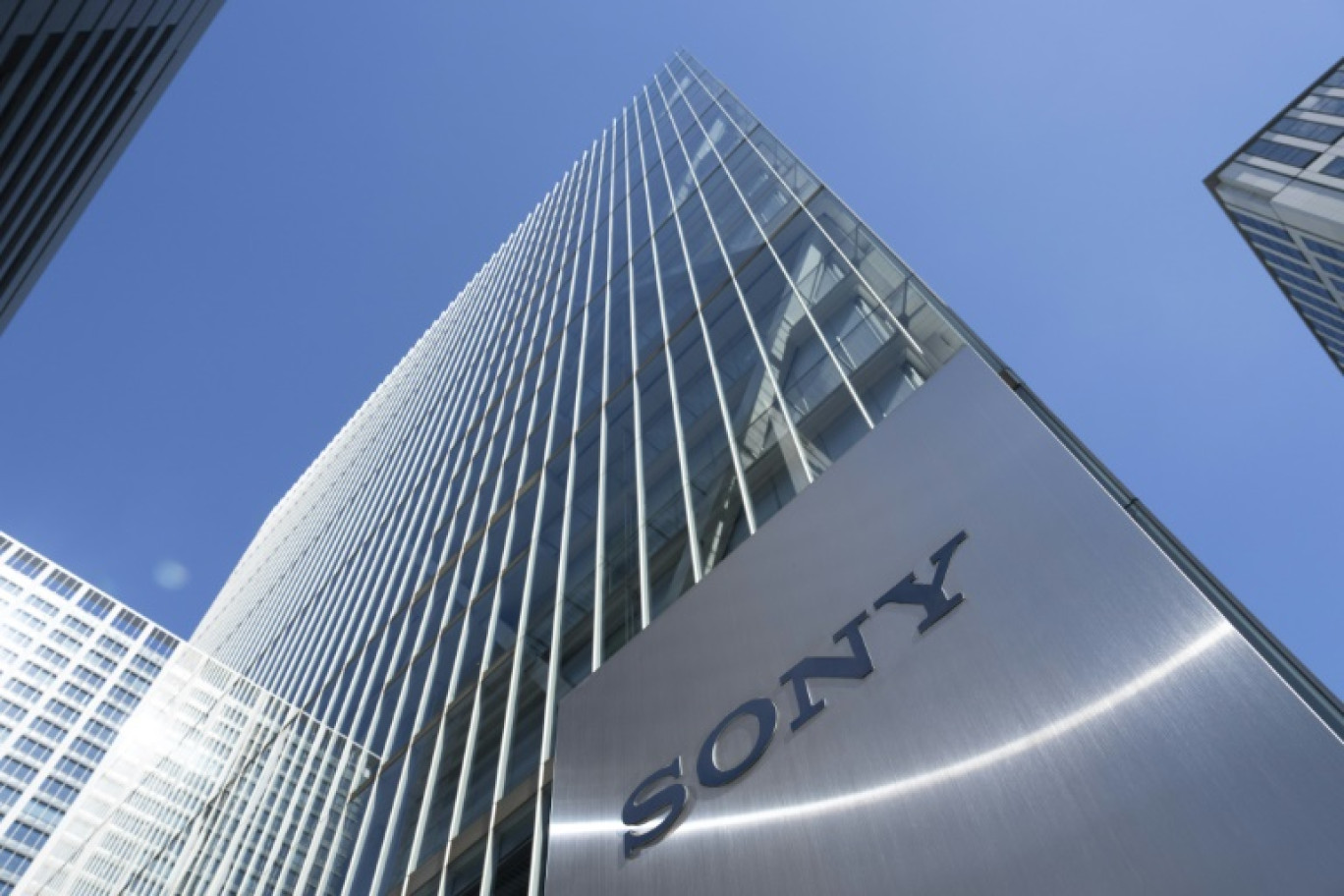 Le siège de Sony à Tokyo. Le géant japonais du divertissement est porté par la santé de son activité jeux vidéo © Yuichi YAMAZAKI