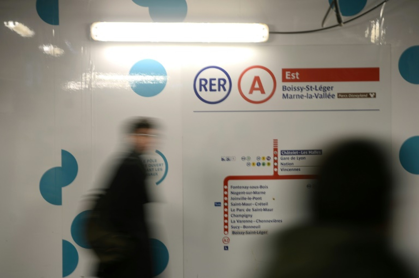 Une grève des agents de la RATP va perturber la circulation du RER A vendredi, a annoncé la régie © STEPHANE DE SAKUTIN