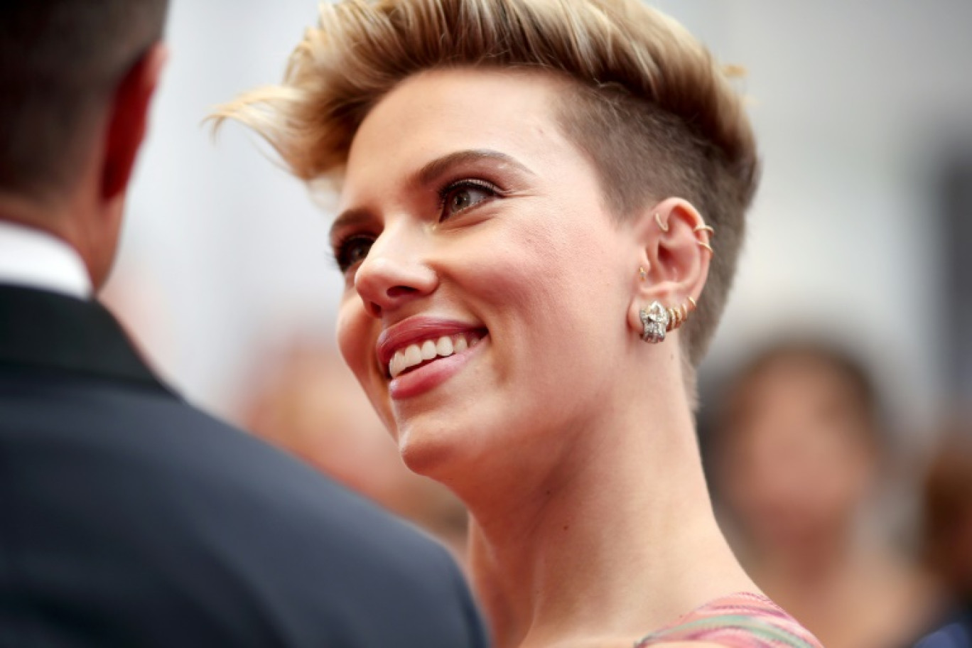 L'actrice Scarlett Johansson, le 26 février 2017 à Hollywood © Christopher Polk