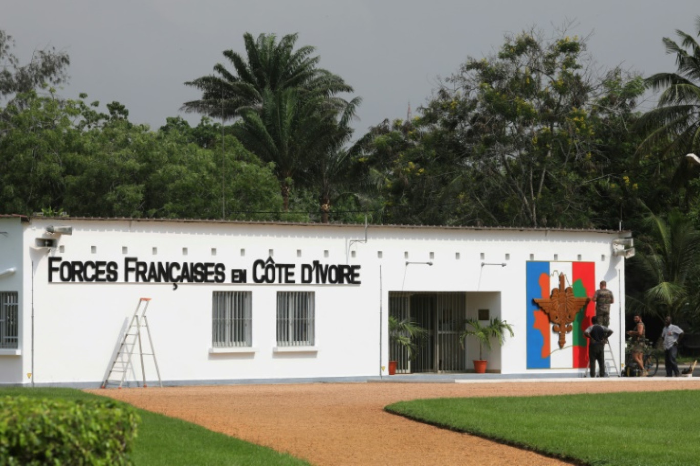 La base militaire française de Port-Bouët à Abidjan, le 19 décembre 2019 en Côte d'Ivoire © Ludovic MARIN