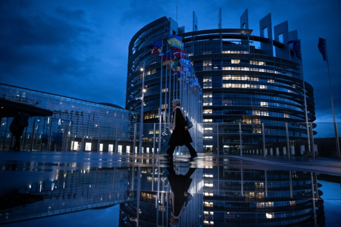 Le Parlement européen, à Strasbourg (France), en décembre 2024 © SEBASTIEN BOZON