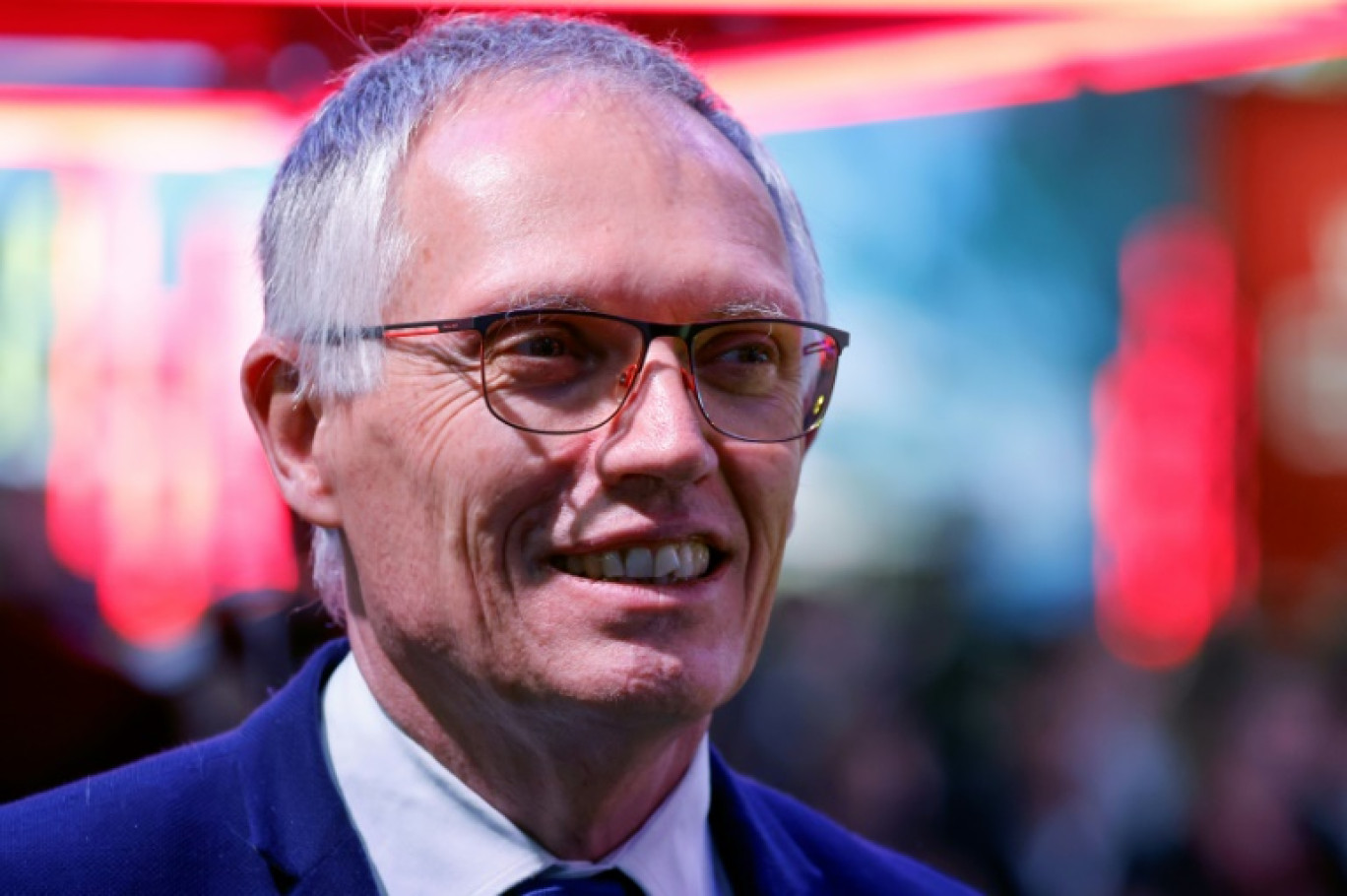 Carlos Tavares, au salon de l'auto à Paris, le 14 octobre 2024 © Ludovic MARIN