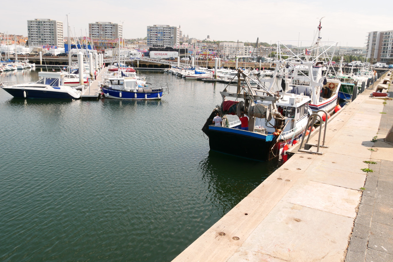 L'ancien élu du Boulonnais a évoqué les sujets maritimes. © Aletheia Press / M. Railane