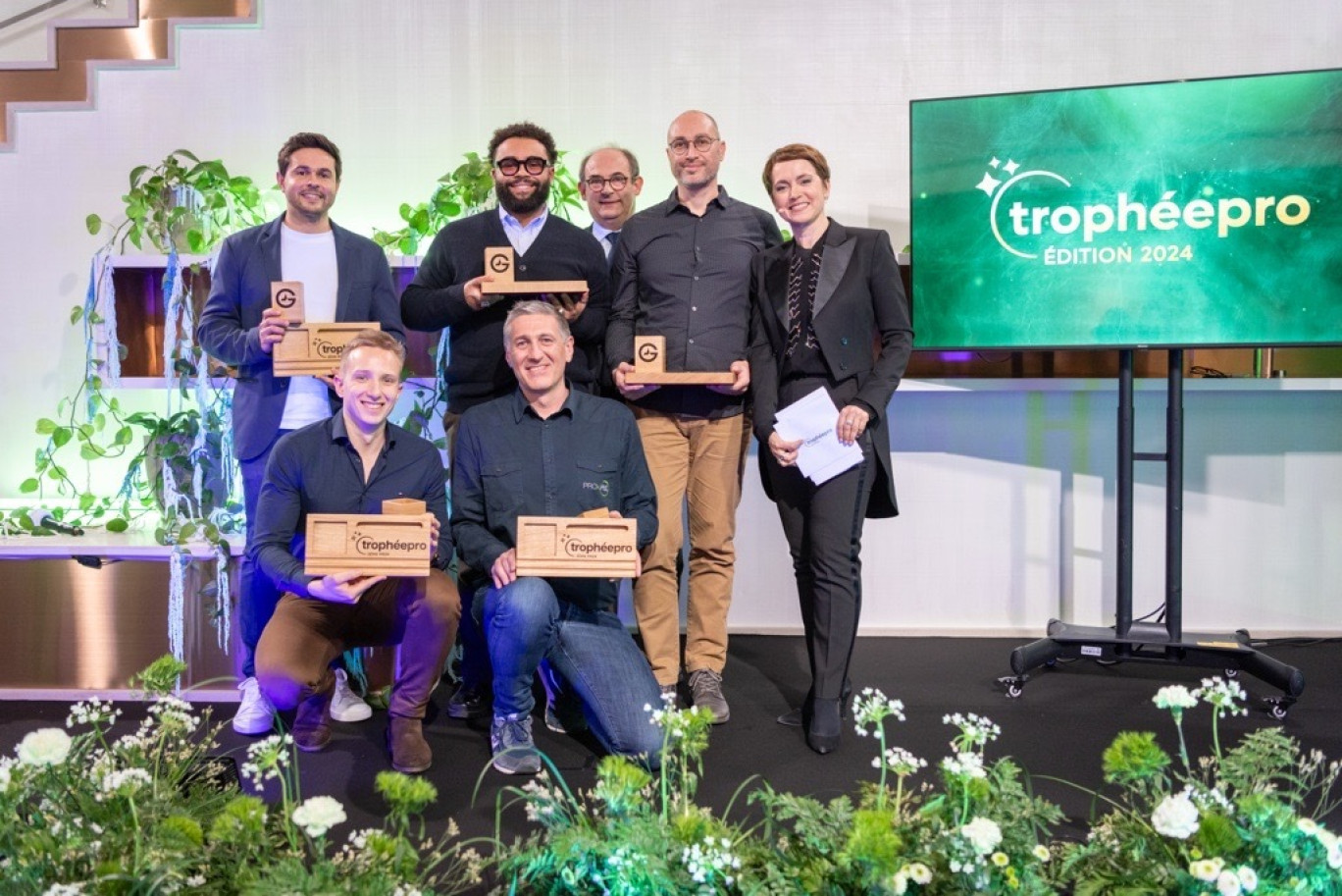 Les lauréats du Trophée Pro National 2024 de Groupama. ©Groupama