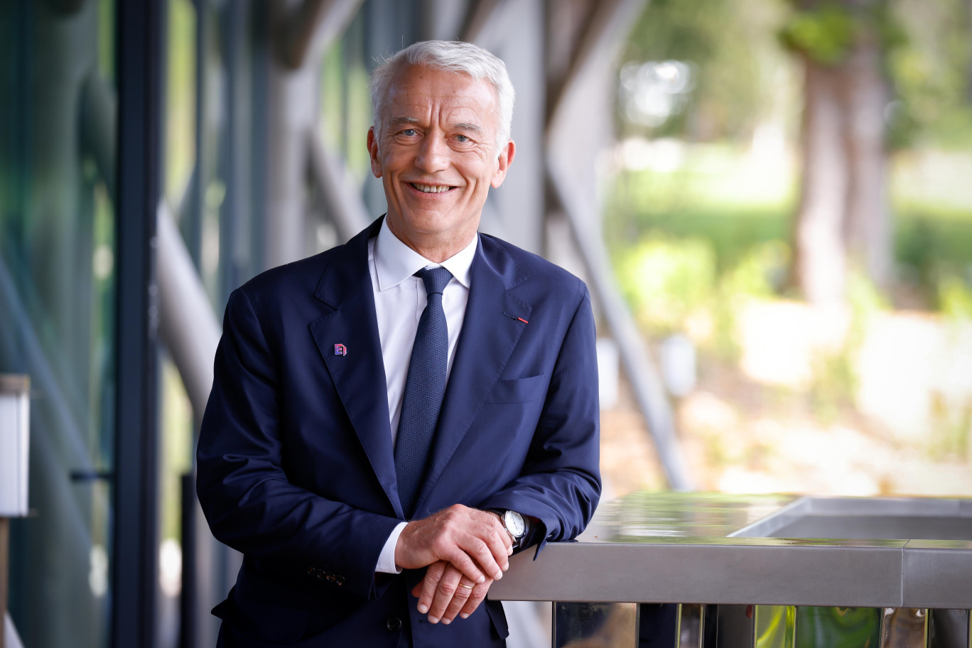 Patrick Martin, président du Medef. © Romuald Meigneux