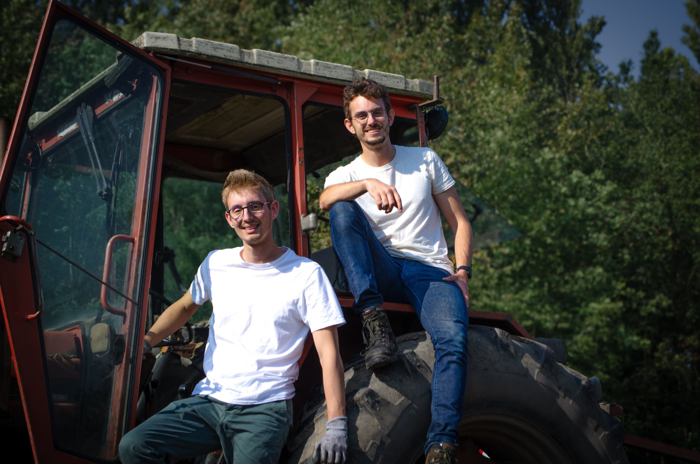 Stéphane Delebassé et Maxime Durand, à la tête de Beyond Green, à Lille.