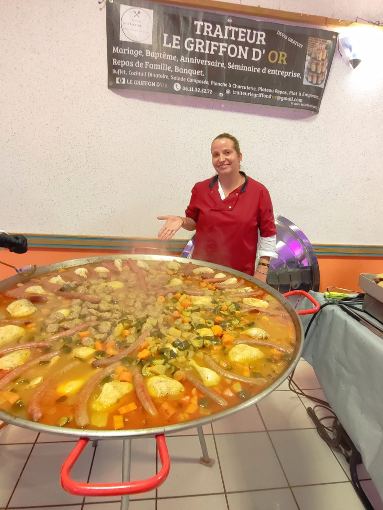 Julie Griffon vit au quotidien sa passion pour la cuisine.