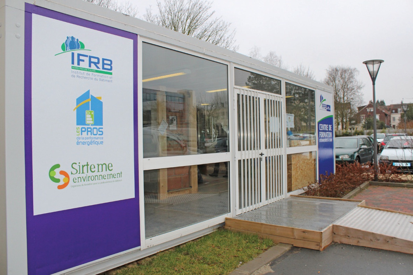 A Marcq-en-Baroeul, la FFB a créé un centre de formation étanchéité de l’air.