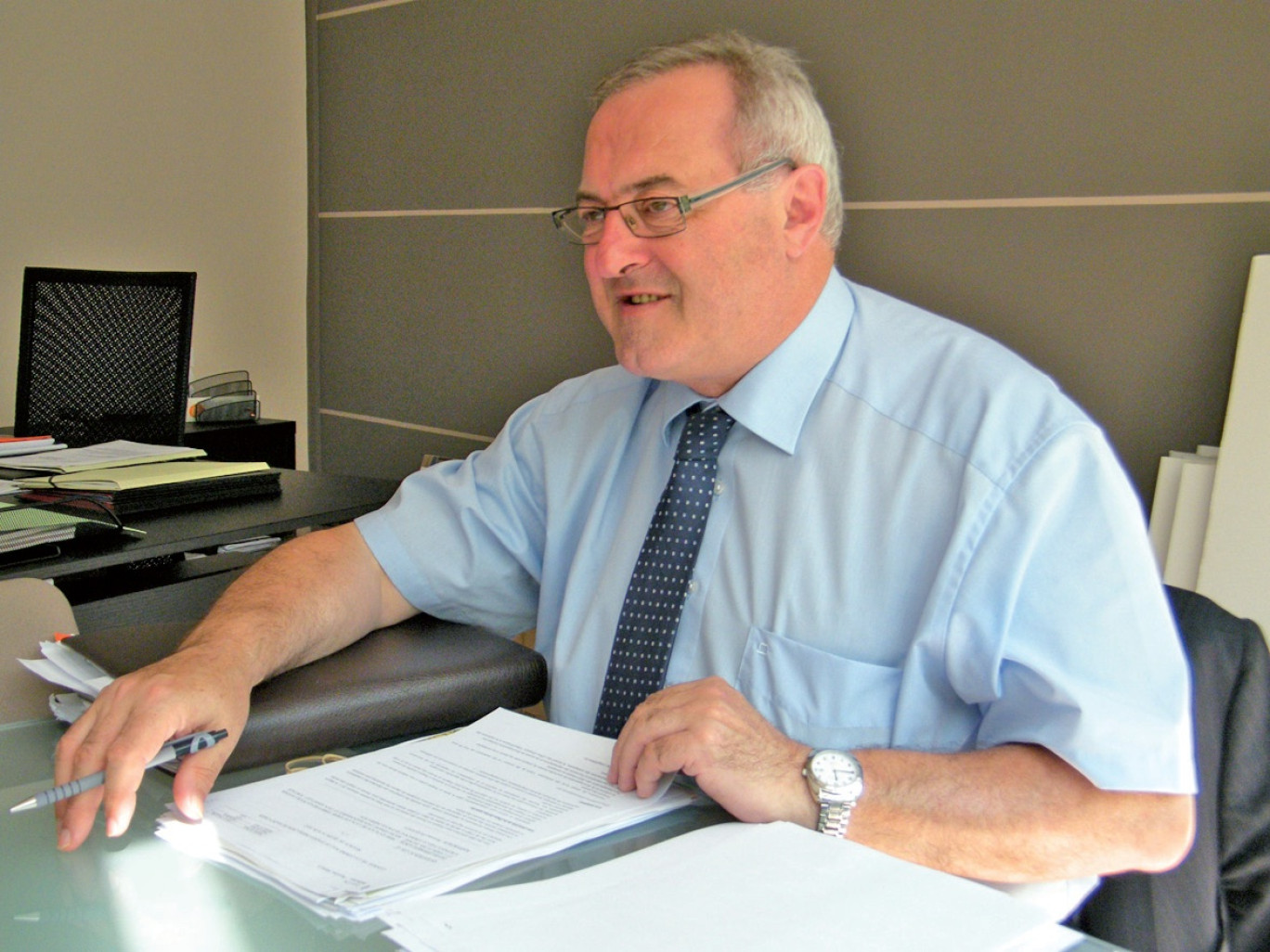 Joël Duquesnoy, président de la Caso.