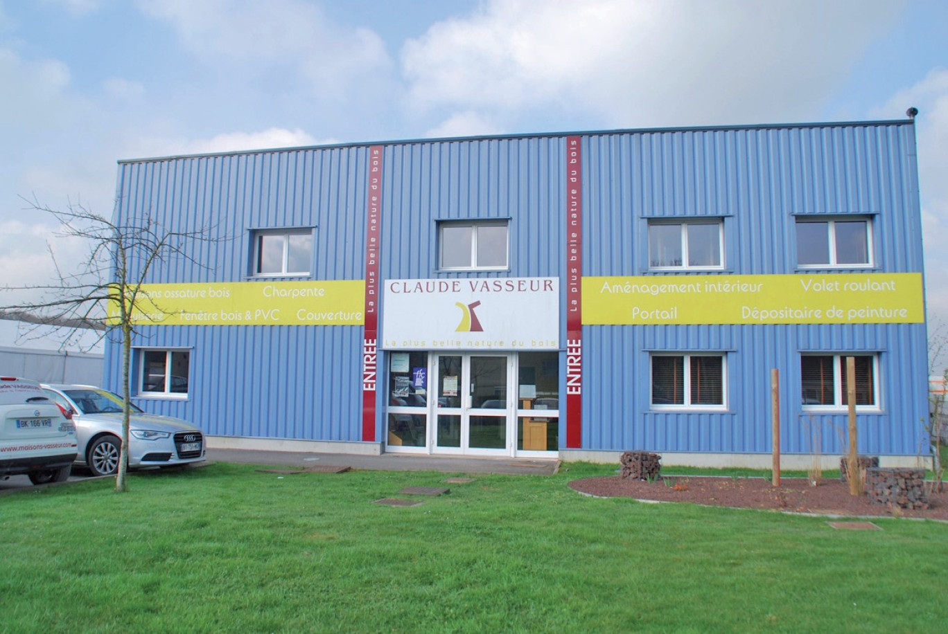 Les bureaux et ateliers des Maisons Vasseur sont regroupés à Le Plouy (Colembert).